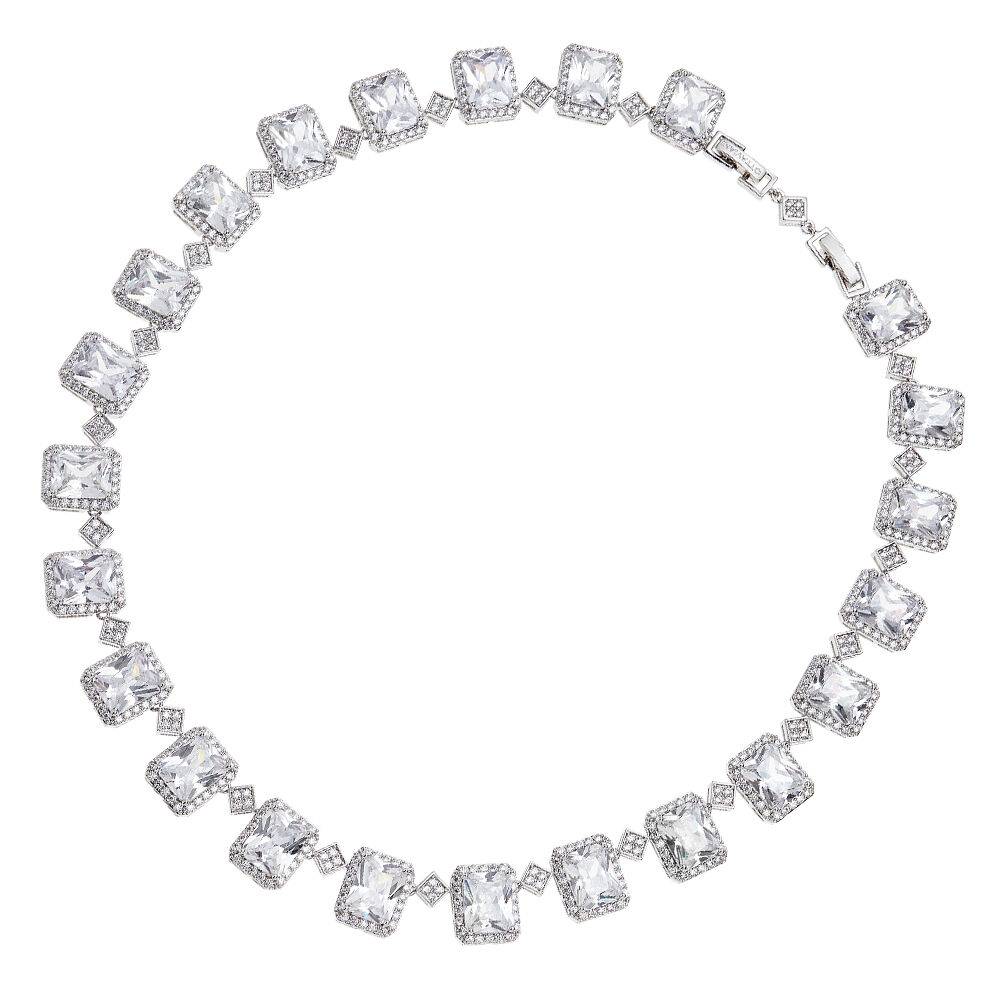 Ottaviani Collana rodiata con cubic zirconia Shopping Online