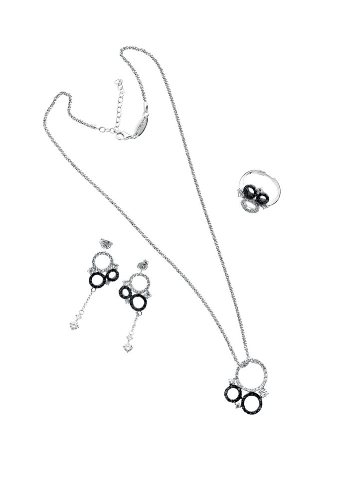 Ottaviani Anello arg. "pois" Saldi Di Fabbrica
