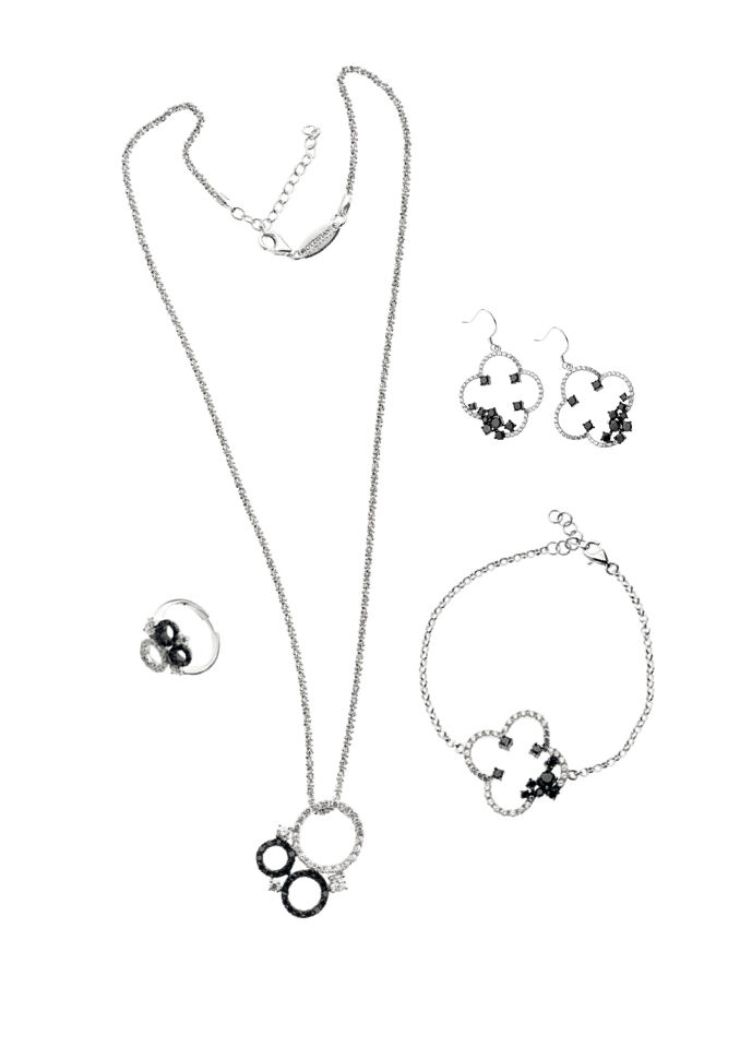 Ottaviani Anello arg. "pois" Saldi Di Fabbrica