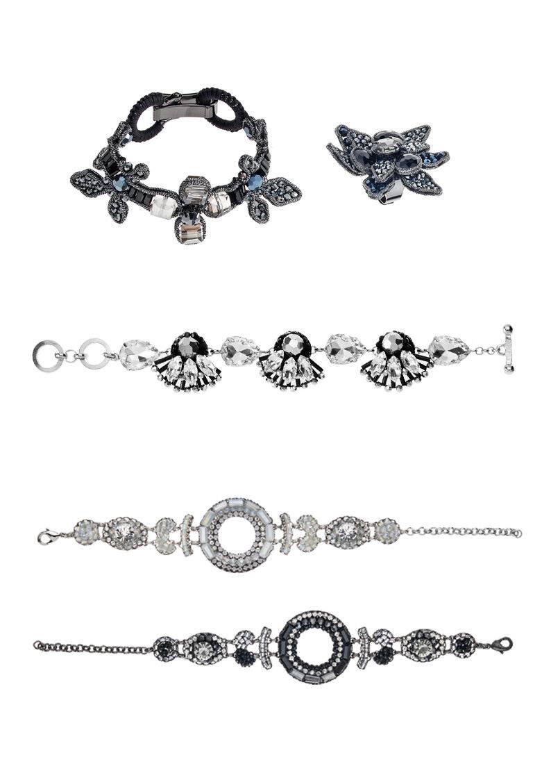 Ottaviani Bracciale con cristalli e perline Consegna Veloce