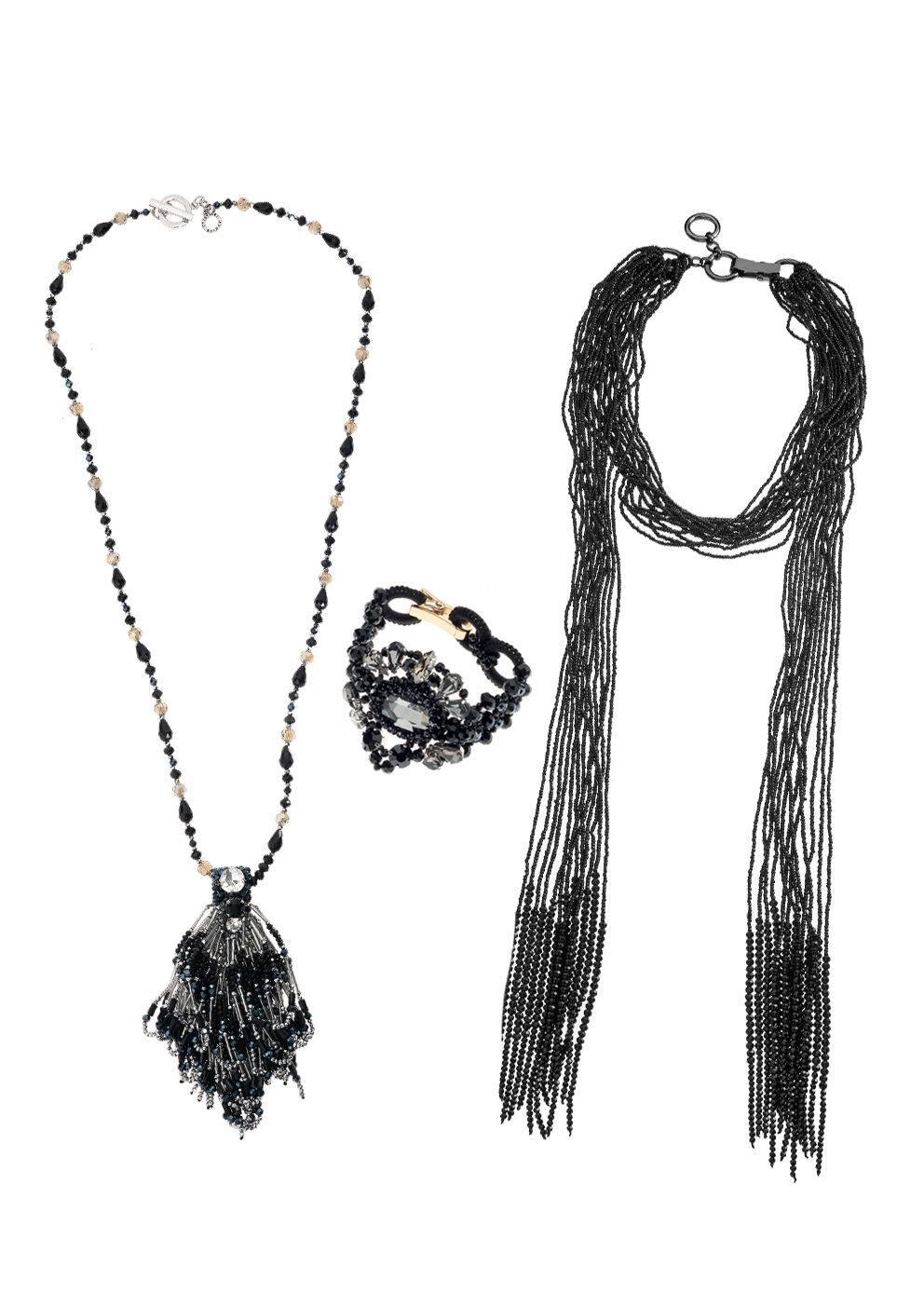 Ottaviani Collana con cristalli e perline Shopping Online