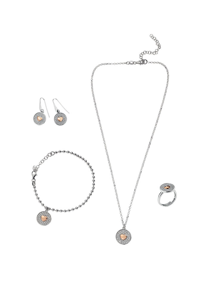 Ottaviani Bracciale"sogno innamorato"in arg c/zirconi Vendita Economica