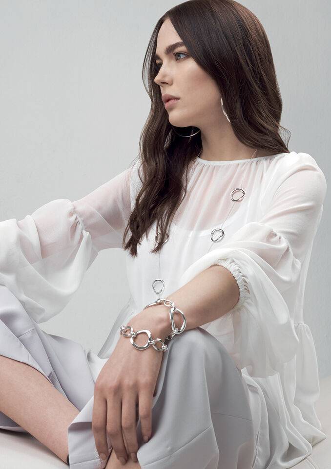 Ottaviani Bracciale"elegance" in argento / cm 19 I Più Venduti