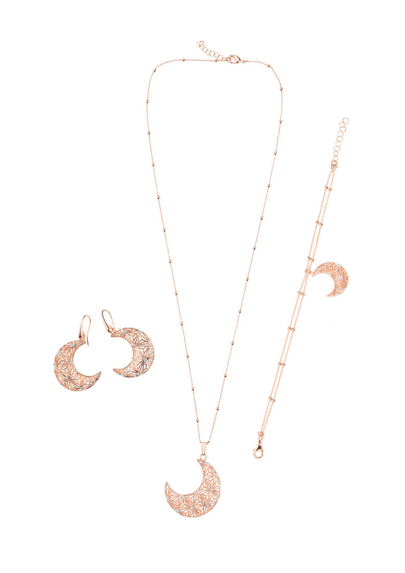Ottaviani Bracciale in bronzo rd c/glitter argento In Saldo
