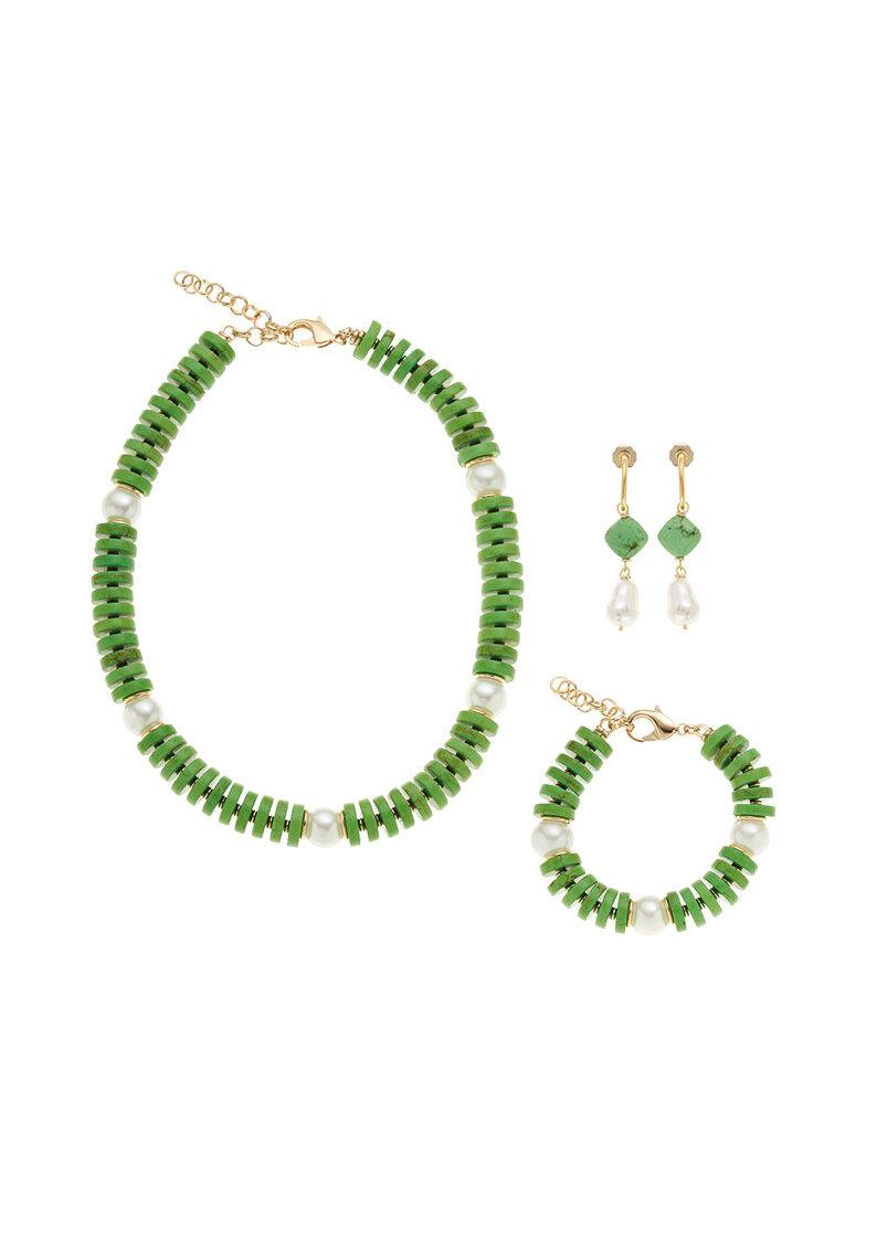 Ottaviani Bracciale dorato con perline e perle 2025