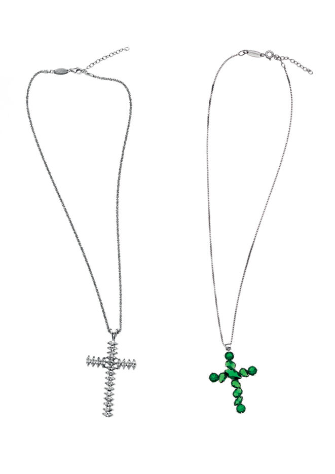 Ottaviani Collana arg. "croce del cielo" Offerta Anniversario