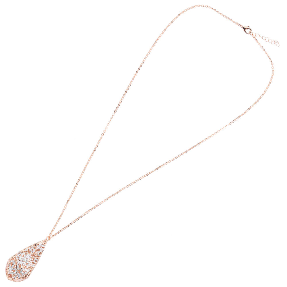 Ottaviani Collana in bronzo con glitter argento Limitato a 3 giorni