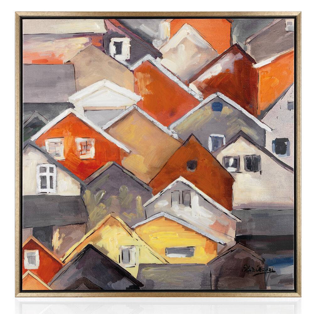 Ottaviani Quadro "paesaggiando" cm 80x80-superf.lucida Shopping Online