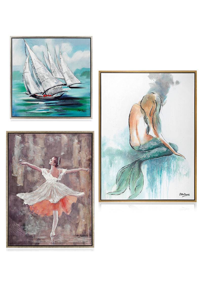 Ottaviani Quadro "danza classica" cm 75x100-superf.lucid Prezzo Ridotto