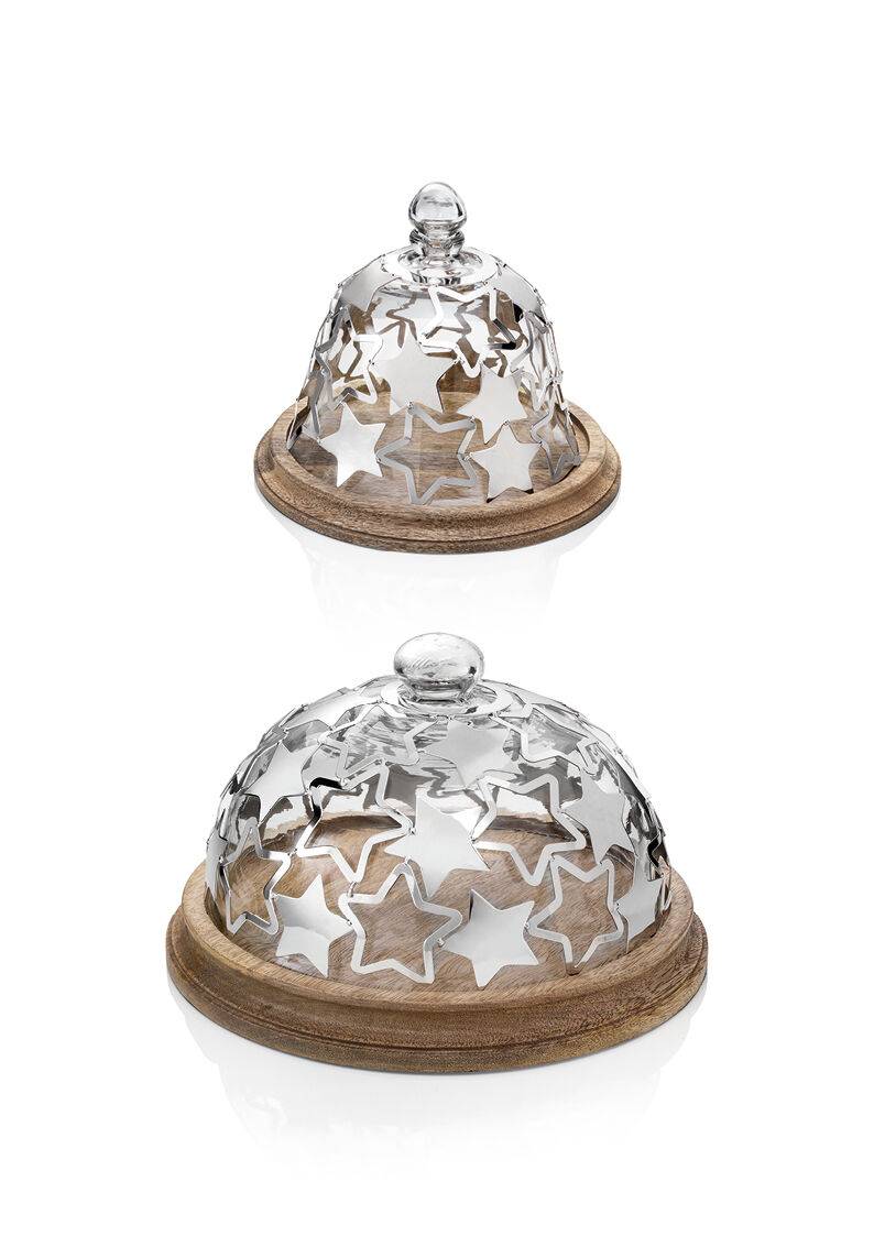 Ottaviani Porta torta"stella stellina"diam. cm25,5x h.20 Presa