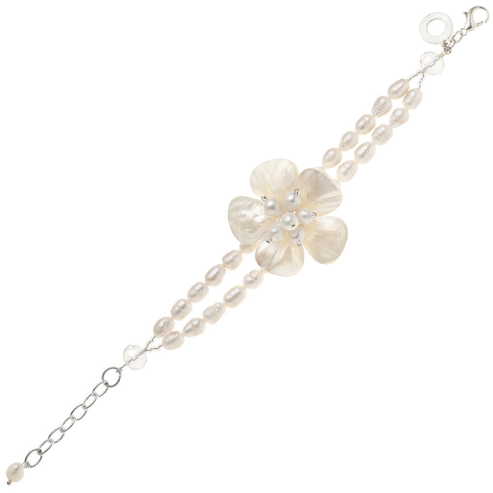 Ottaviani Bracciale con perle e madreperla Prezzo di fabbrica