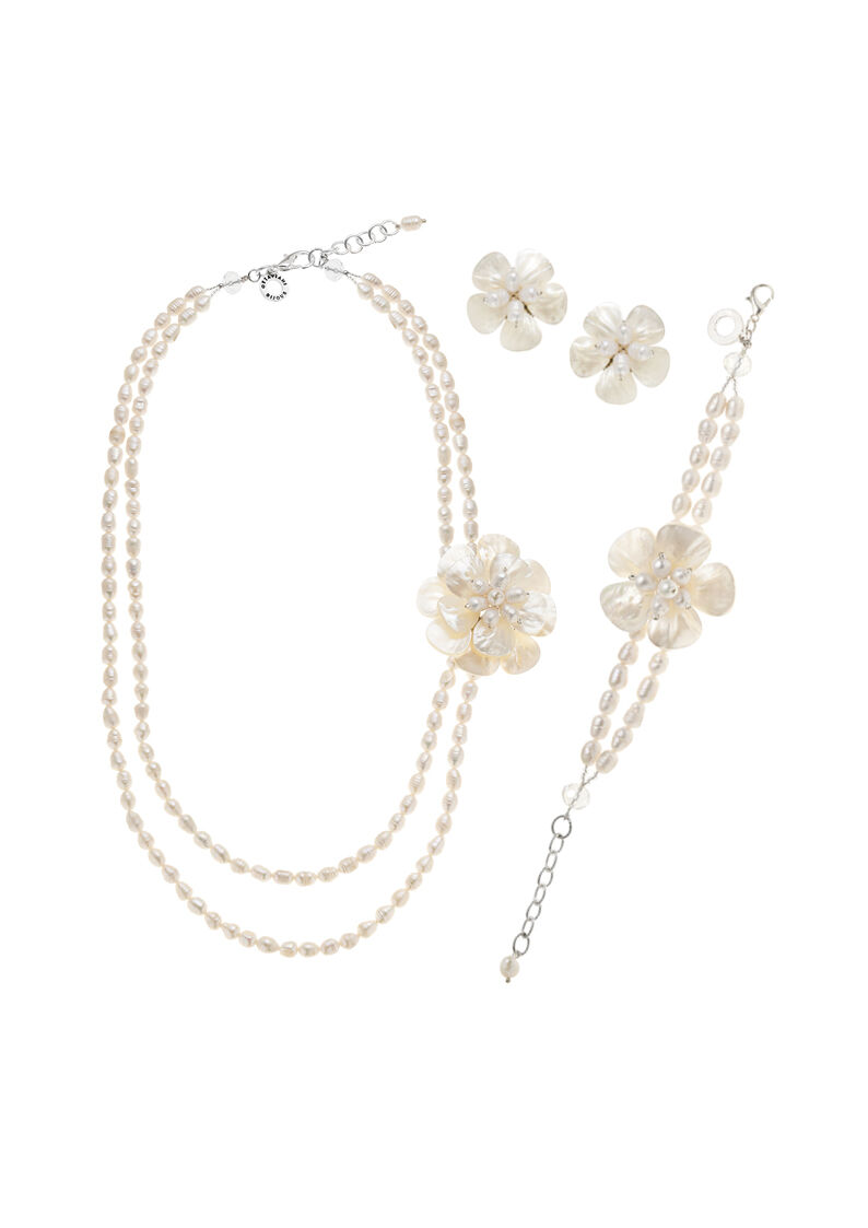 Ottaviani Bracciale con perle e madreperla Prezzo di fabbrica