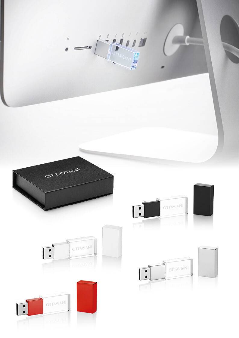 Ottaviani Chiavetta usb ottaviani nero 8 gb Offerte esclusive