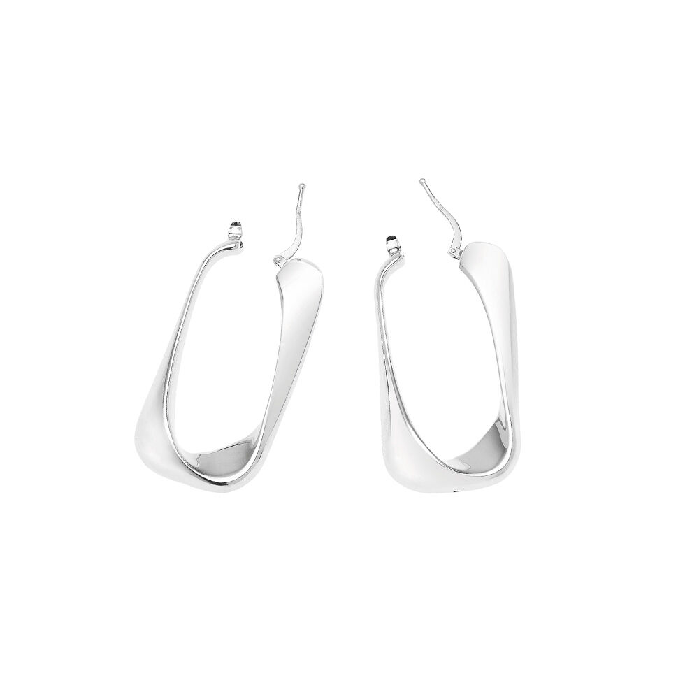Ottaviani Orecchini "jersey" in argento Only for today