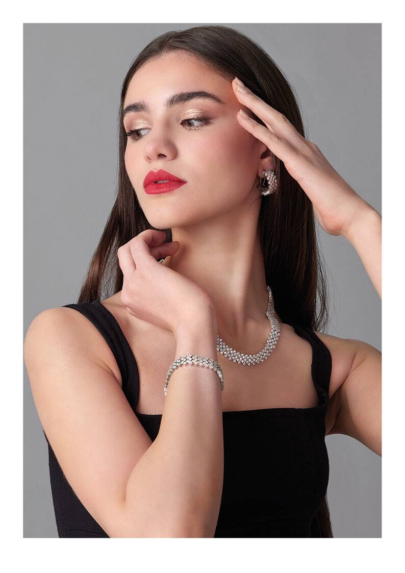 Ottaviani Orecchini con cubic zirconia Esporta salva