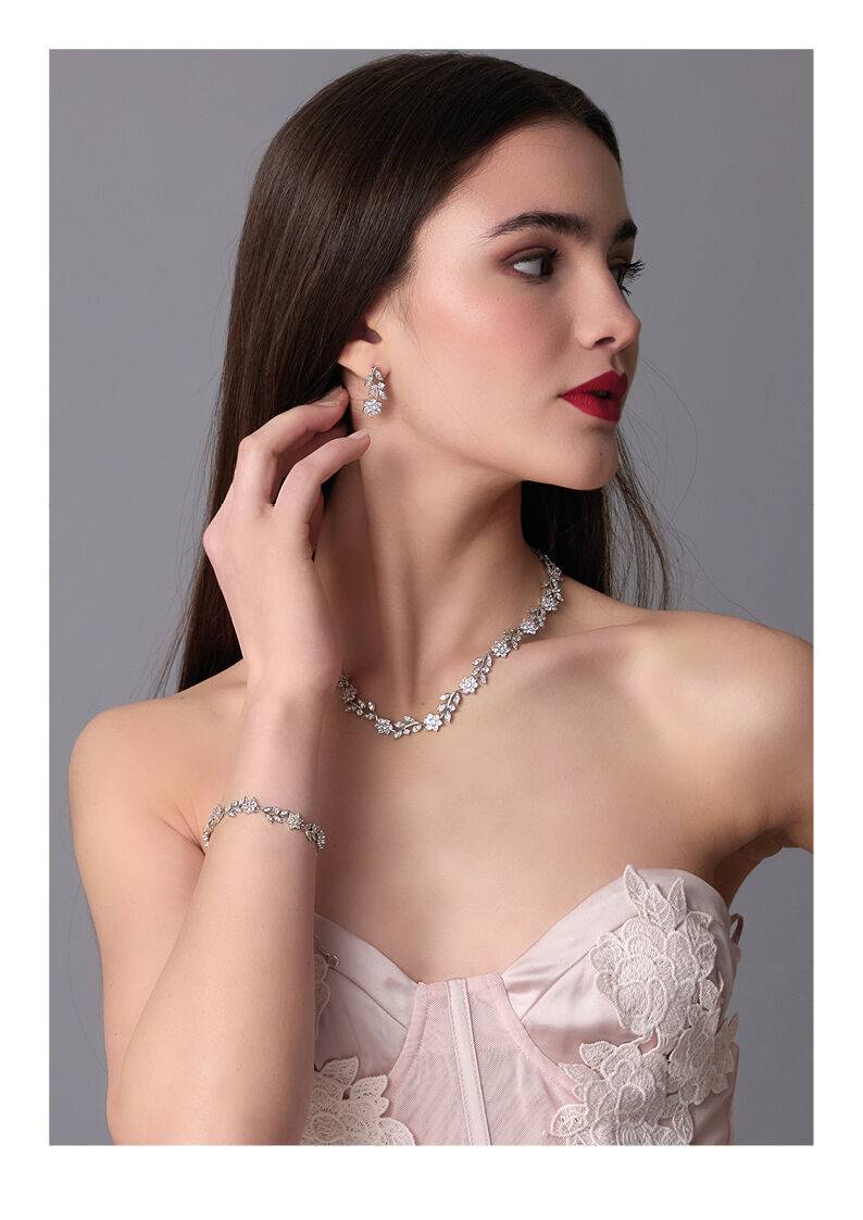 Ottaviani Orecchini con cubic zirconia Italy