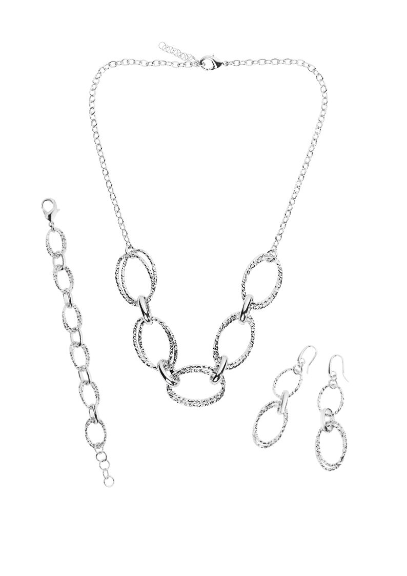 Ottaviani Collana in argento rodiato Qualità Garantita