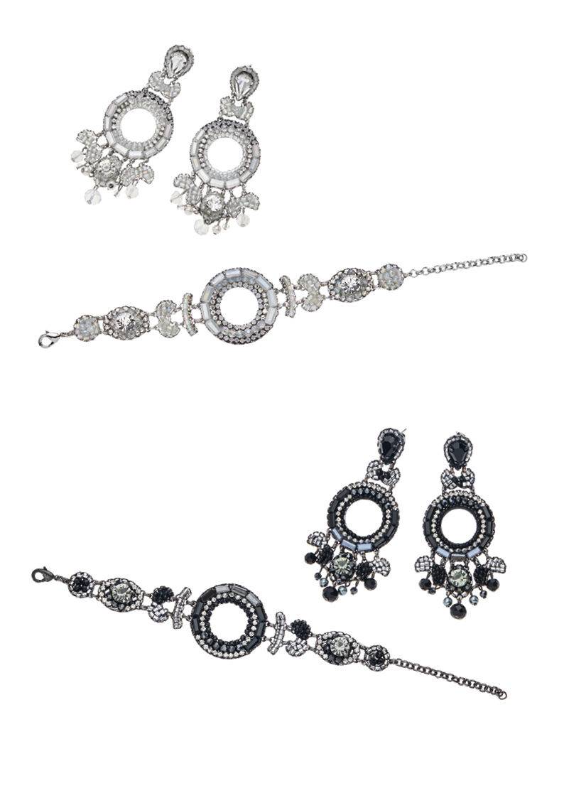 Ottaviani Bracciale con perline,cristalli e strass 50% di sconto con spedizione gratuita