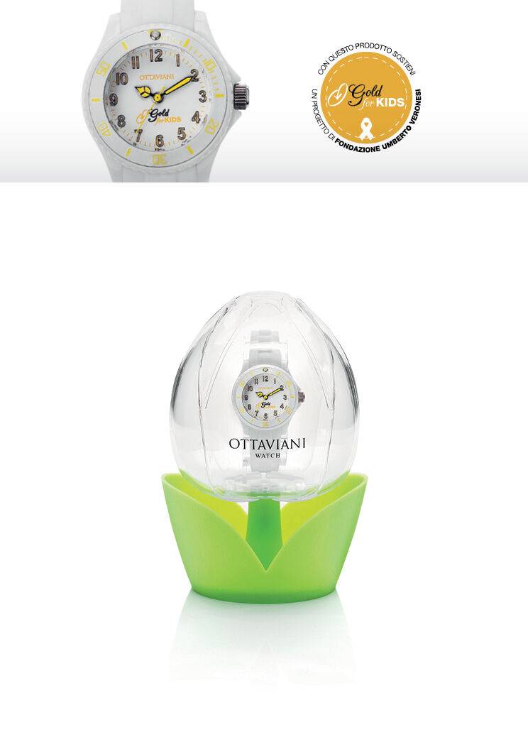 Ottaviani Quarzo silicone giallo fondazione veronesi Promozione Limitata