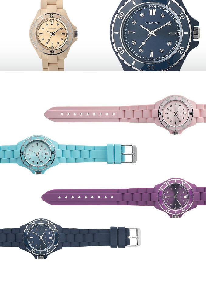 Ottaviani Quarzo silicone celeste Fino Al -60%