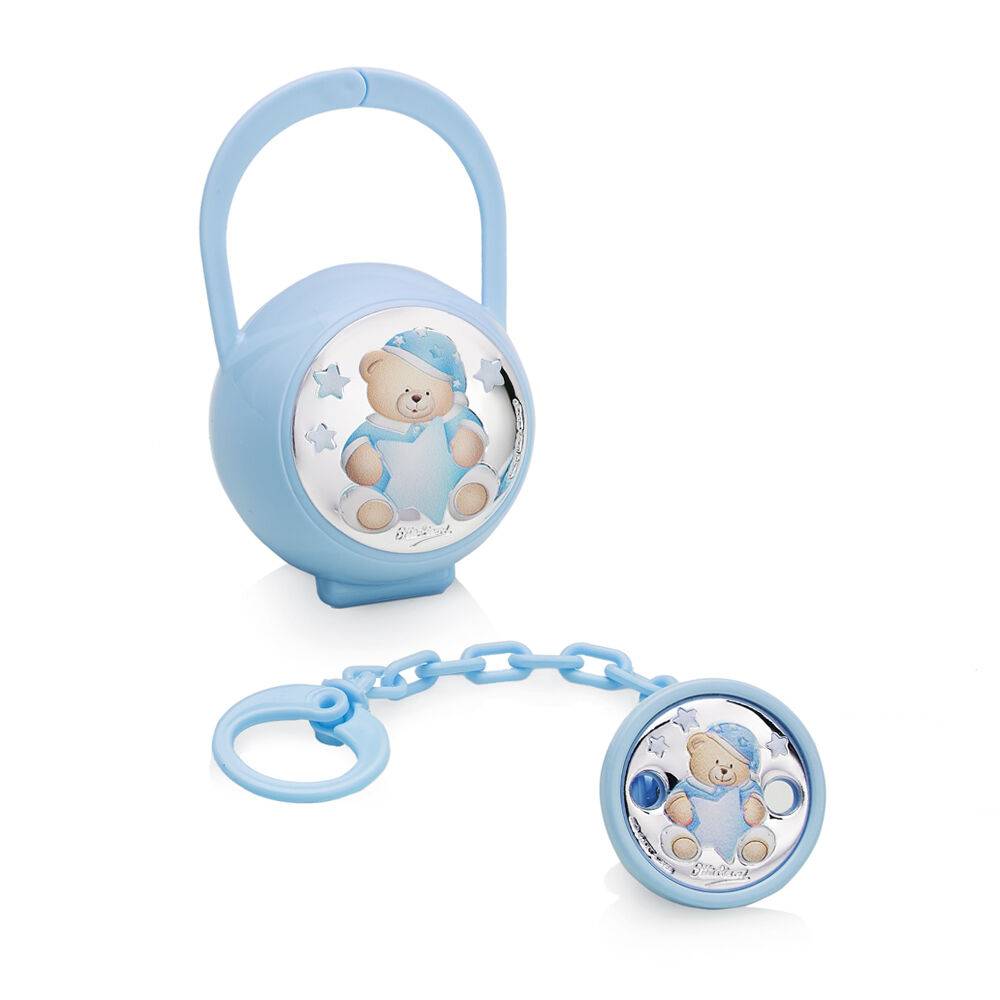 Ottaviani Set porta ciuccio e pinza p.ciuccio "orsetto" In Vendita