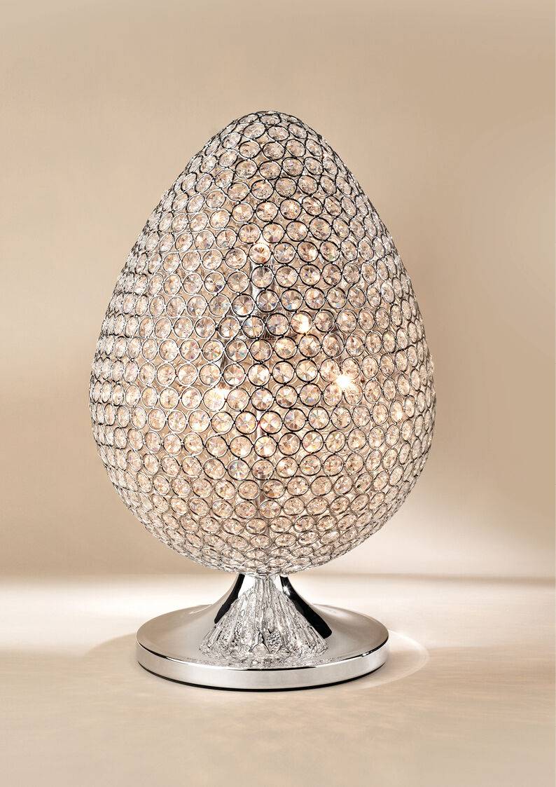 Ottaviani Lampada "l'uovo di diamante" diam.cm15 h.26cm Officina