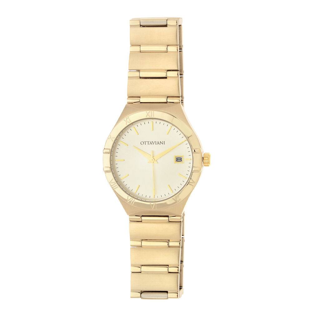 Ottaviani Quarzo classic gold con quadrante champagne 50% di sconto per tempo limitato