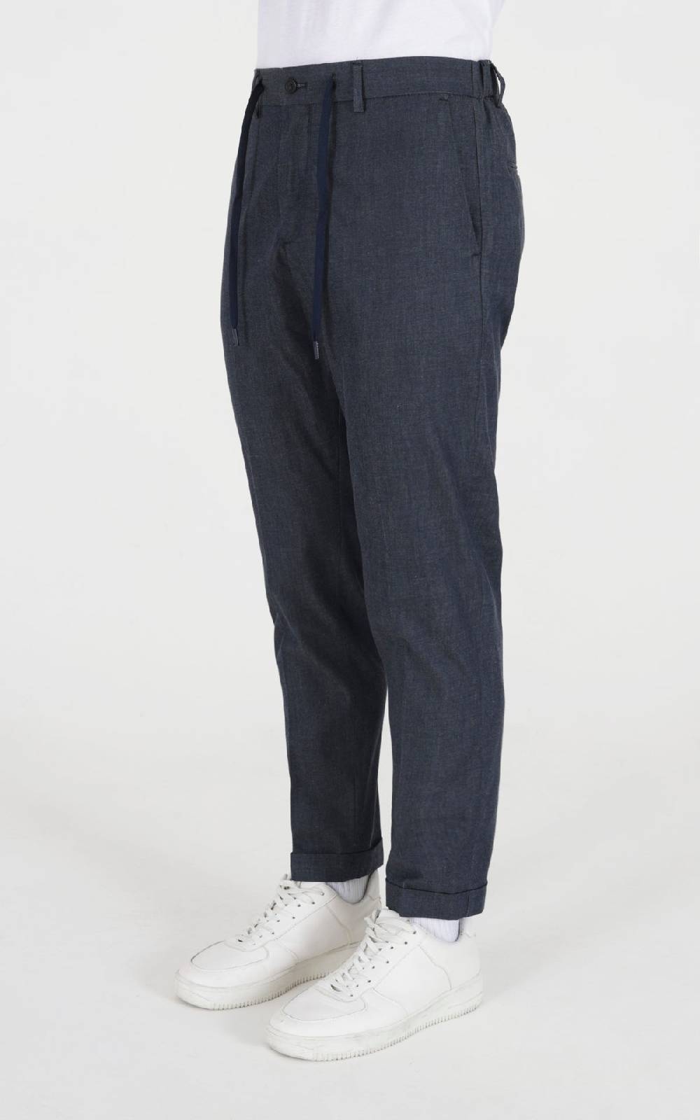 Outfit Italy Pantalaccio in chambray Qualità