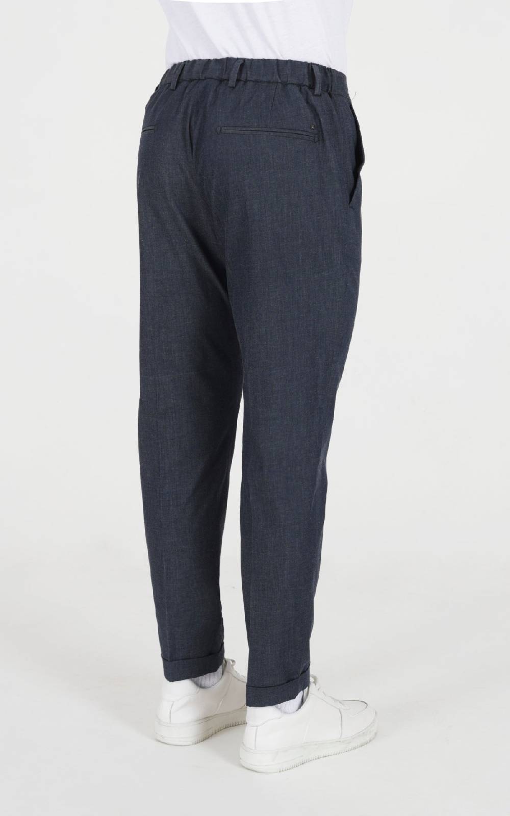 Outfit Italy Pantalaccio in chambray Qualità