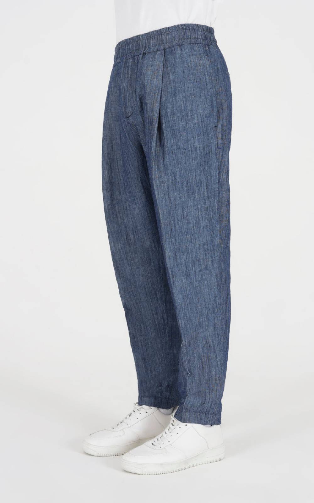 Outfit Italy Pantalaccio wide fit in tessuto effetto denim Vendita