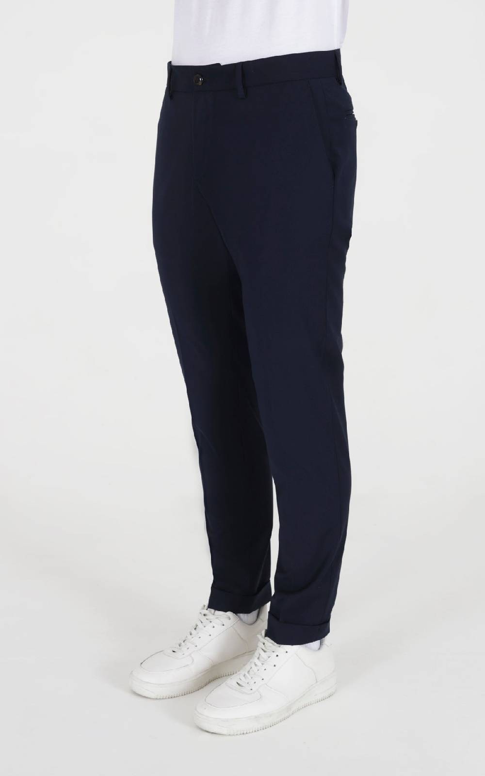 Outfit Italy Pantalone basico in fresco lana Promozione