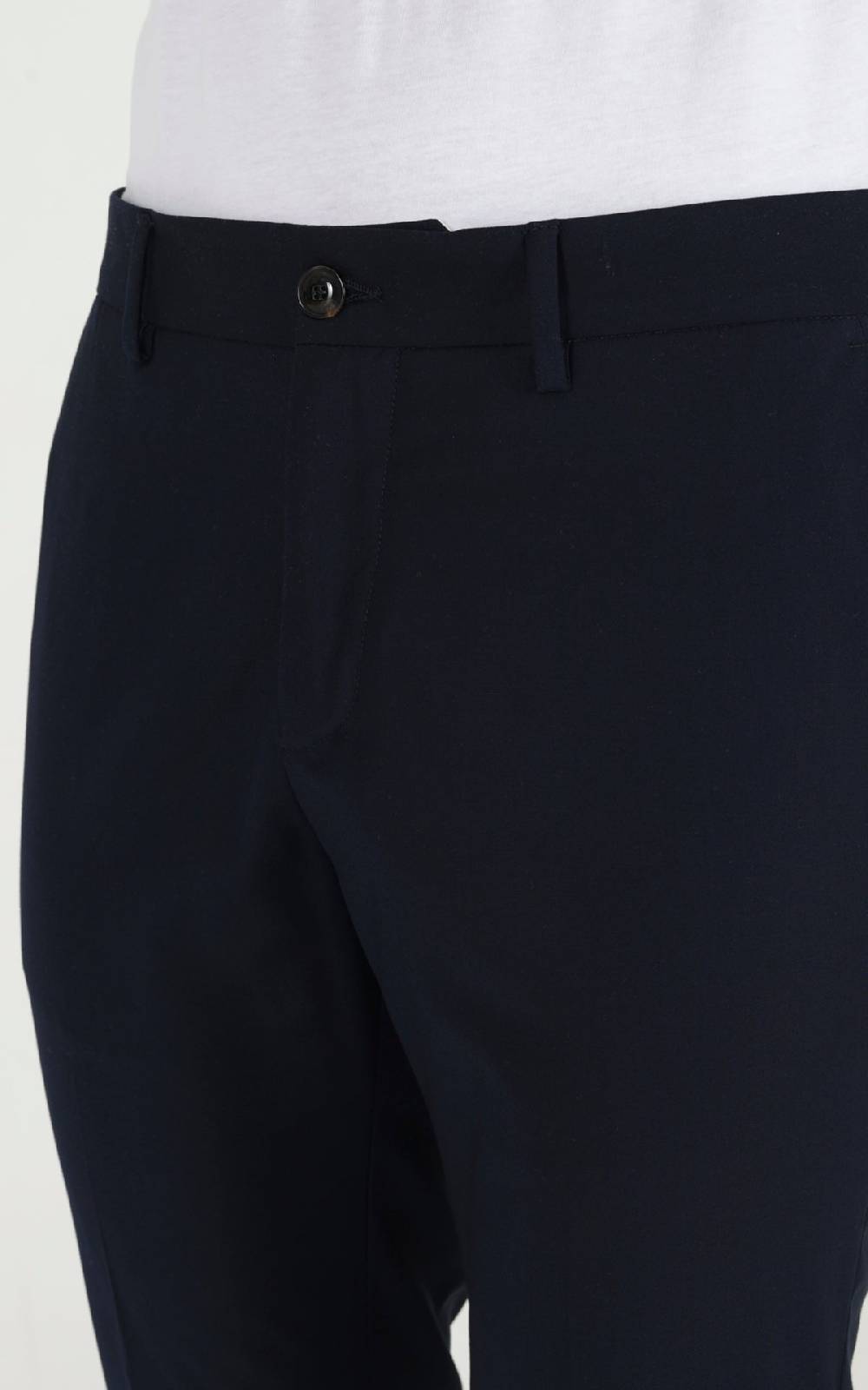 Outfit Italy Pantalone basico in fresco lana Promozione