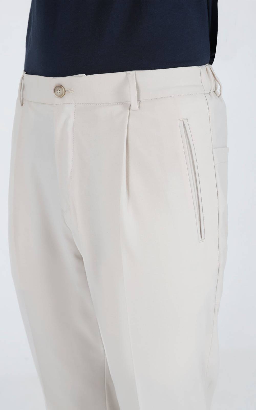 Outfit Italy Pantalaccio in fresco lana con tasche dietro Promozione Limitata