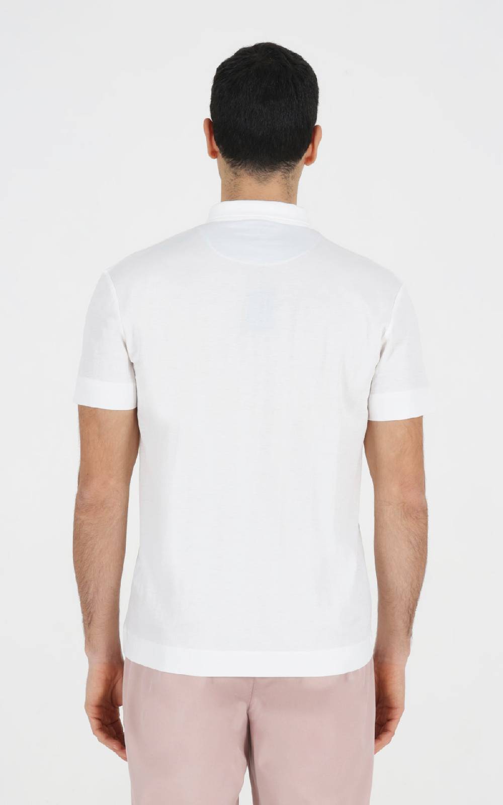 Outfit Italy Polo in piquet con zip al collo Promozione Limitata