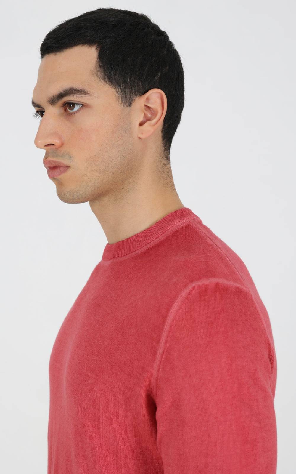 Outfit Italy Maglia girocollo con effetto tintura a freddo Prezzo Ridotto