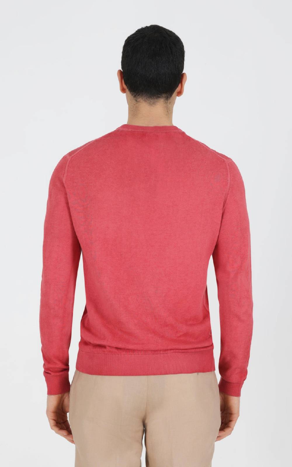 Outfit Italy Maglia girocollo con effetto tintura a freddo Prezzo Ridotto