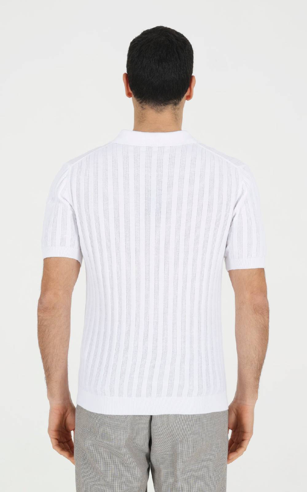 Outfit Italy Polo in maglia in cotone Sottocosto