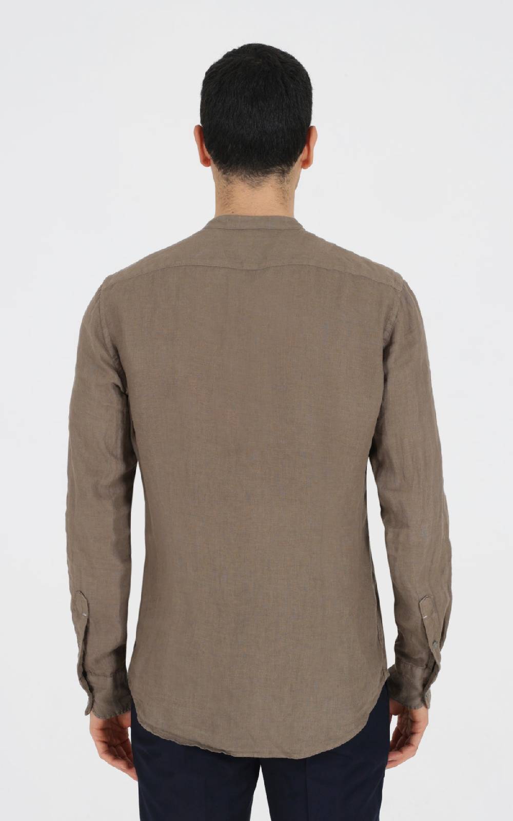 Outfit Italy Camicia coreana in 100% lino Online