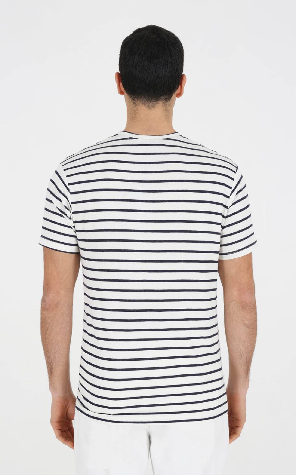 Outfit Italy T-Shirt in viscosa a righe Saldi Di Fabbrica