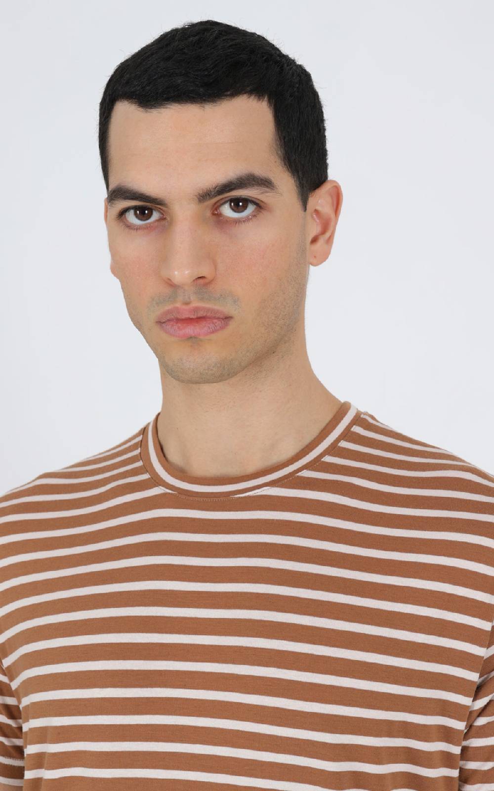 Outfit Italy T-Shirt in viscosa a righe Vendite Flash