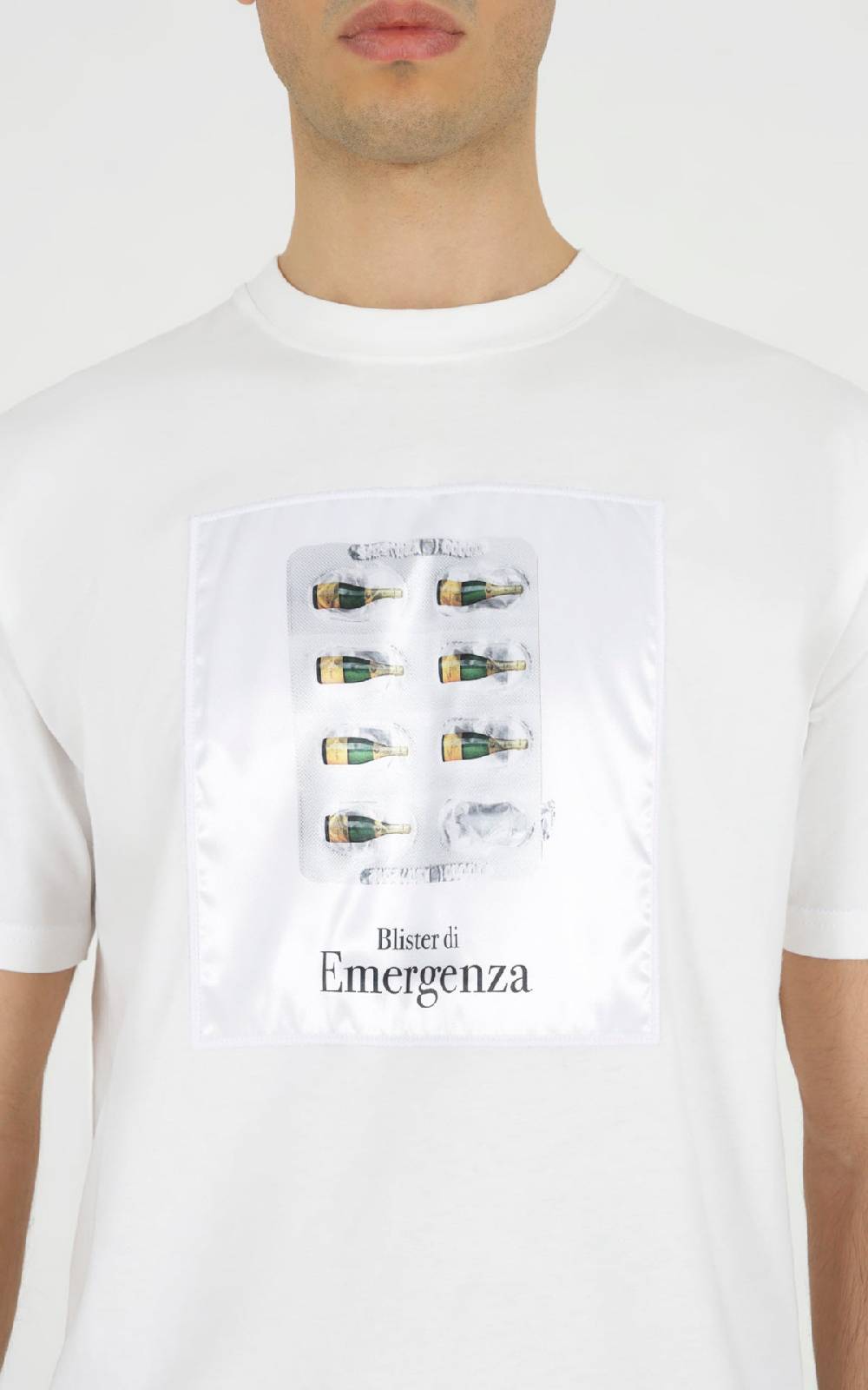 Outfit Italy T-Shirt in cotone stampata blister Nuova