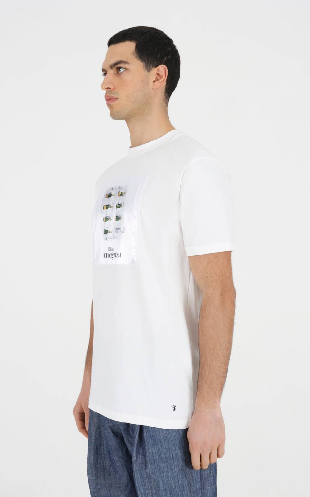 Outfit Italy T-Shirt in cotone stampata blister Nuova