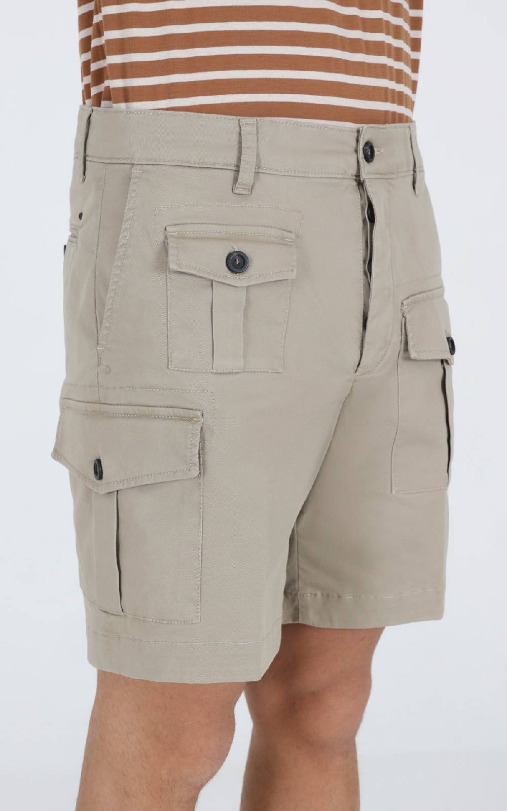 Outfit Italy Bermuda in gabardina con tasconi Italy