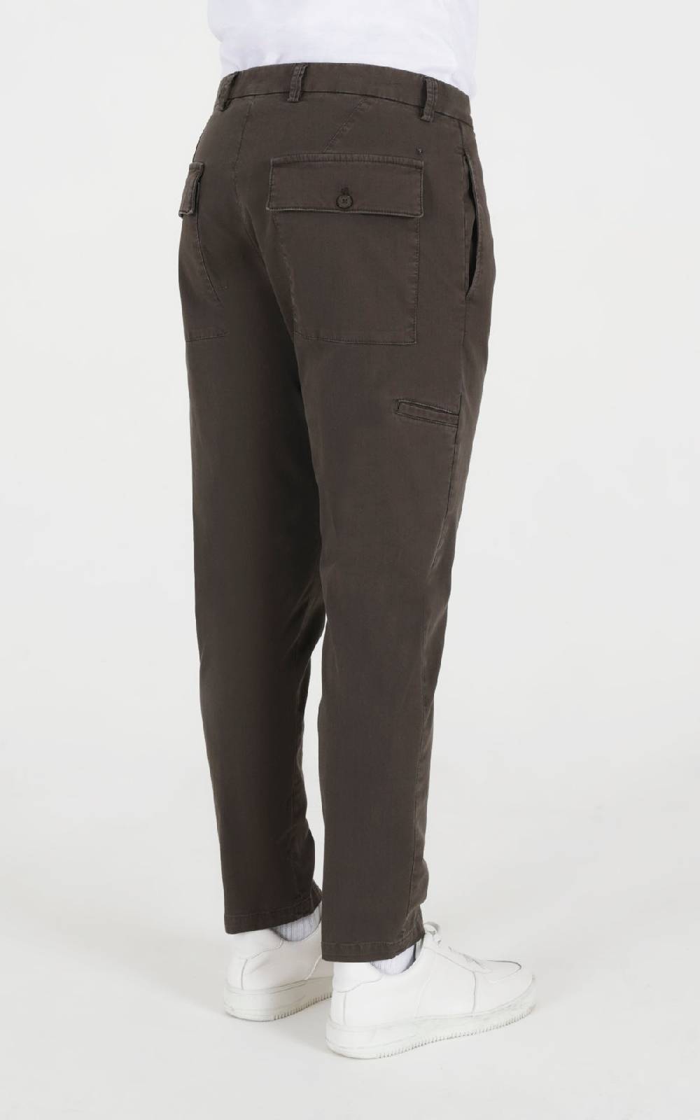 Outfit Italy Pantalone in cotone fiammato con tasche dietro 2025