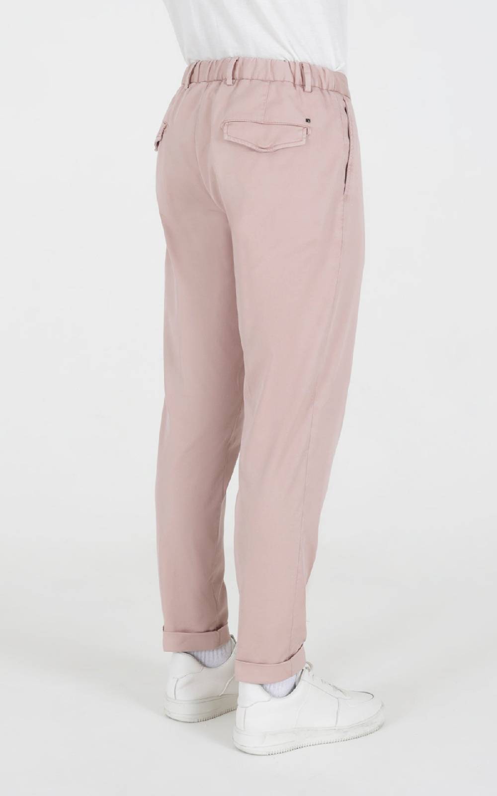 Outfit Italy Pantalaccio con laccio in tessuto micro armatura In Linea
