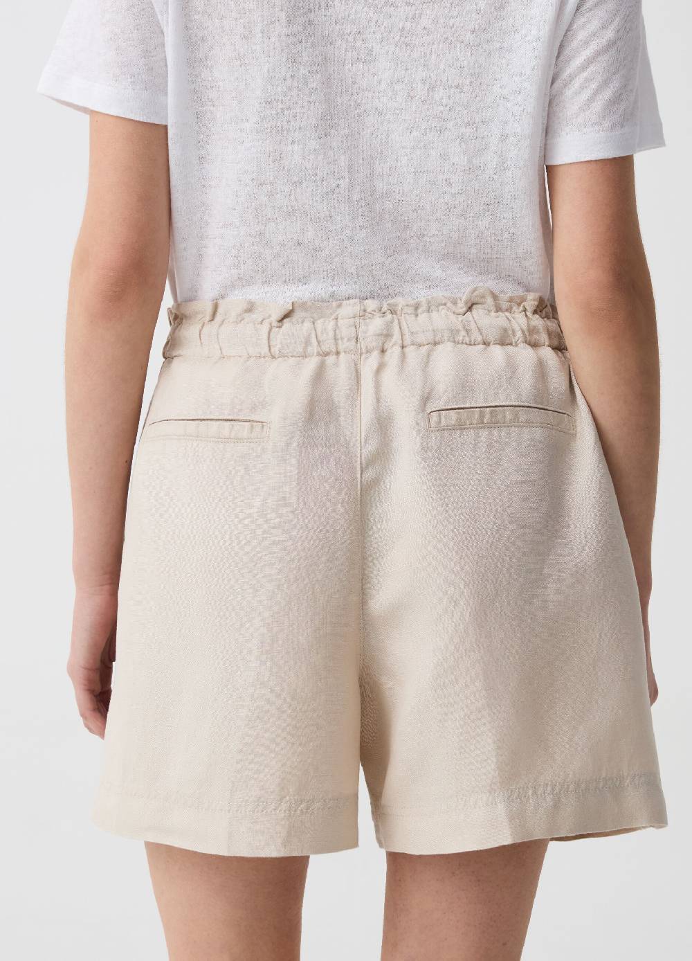 Ovs Shorts in lino e viscosa con pinces Novità