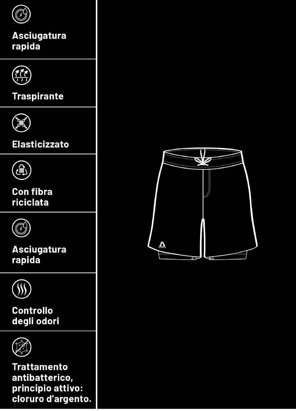 Ovs Shorts da trekking quick dry Altavia Offerta