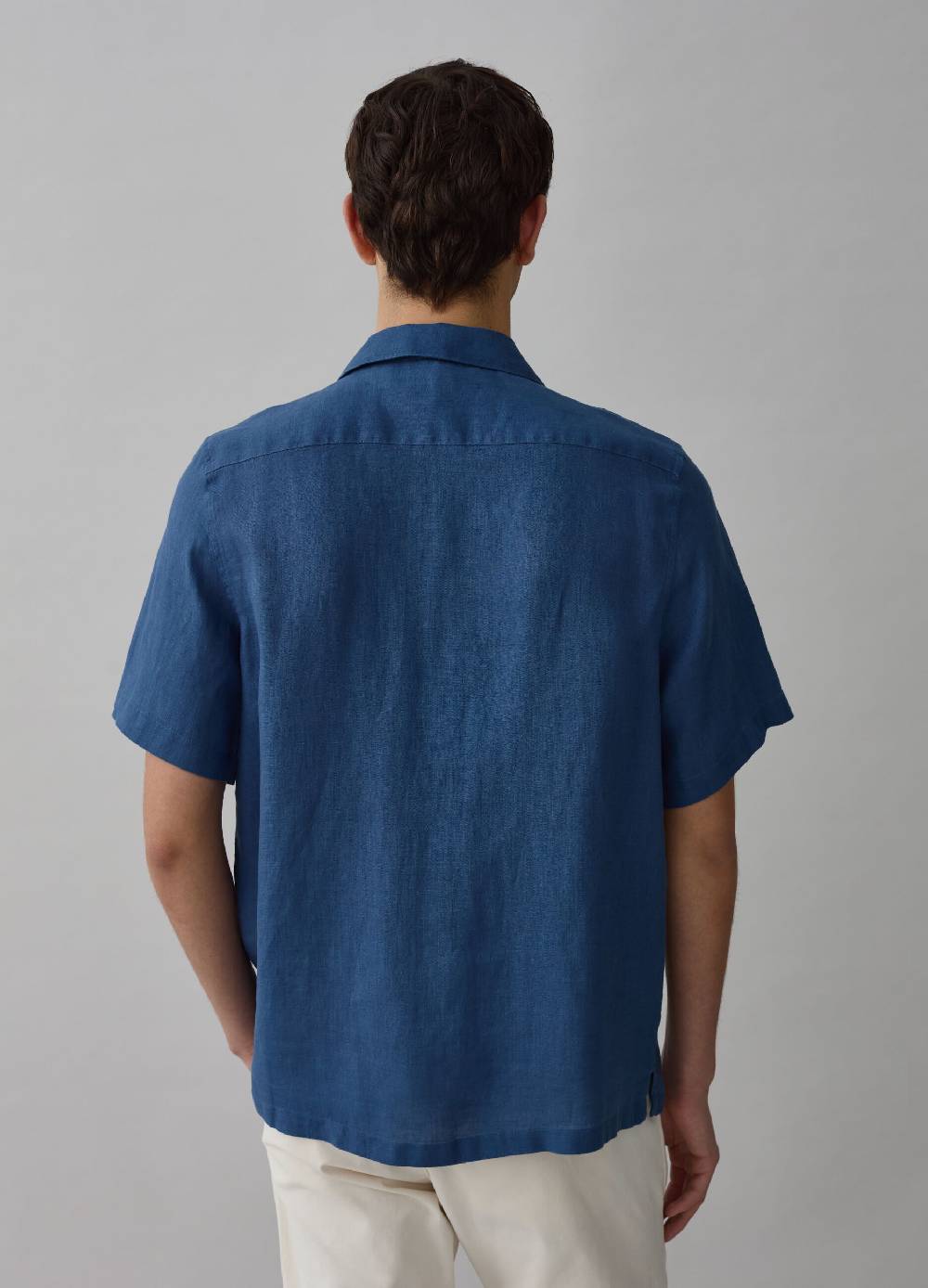 Ovs Camicia a maniche corte in puro lino Saldi