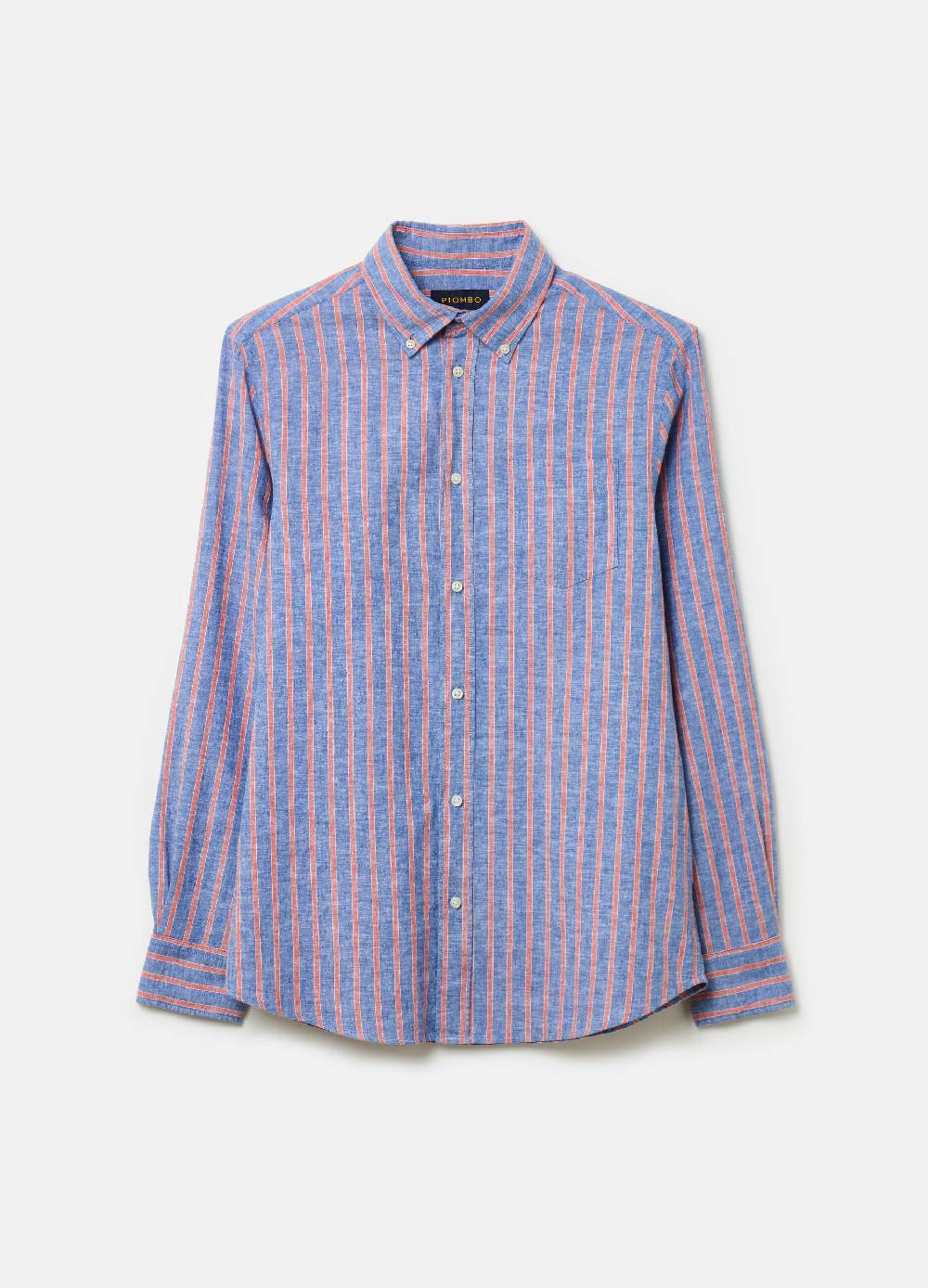 Ovs Camicia in lino e cotone a righe Offerte