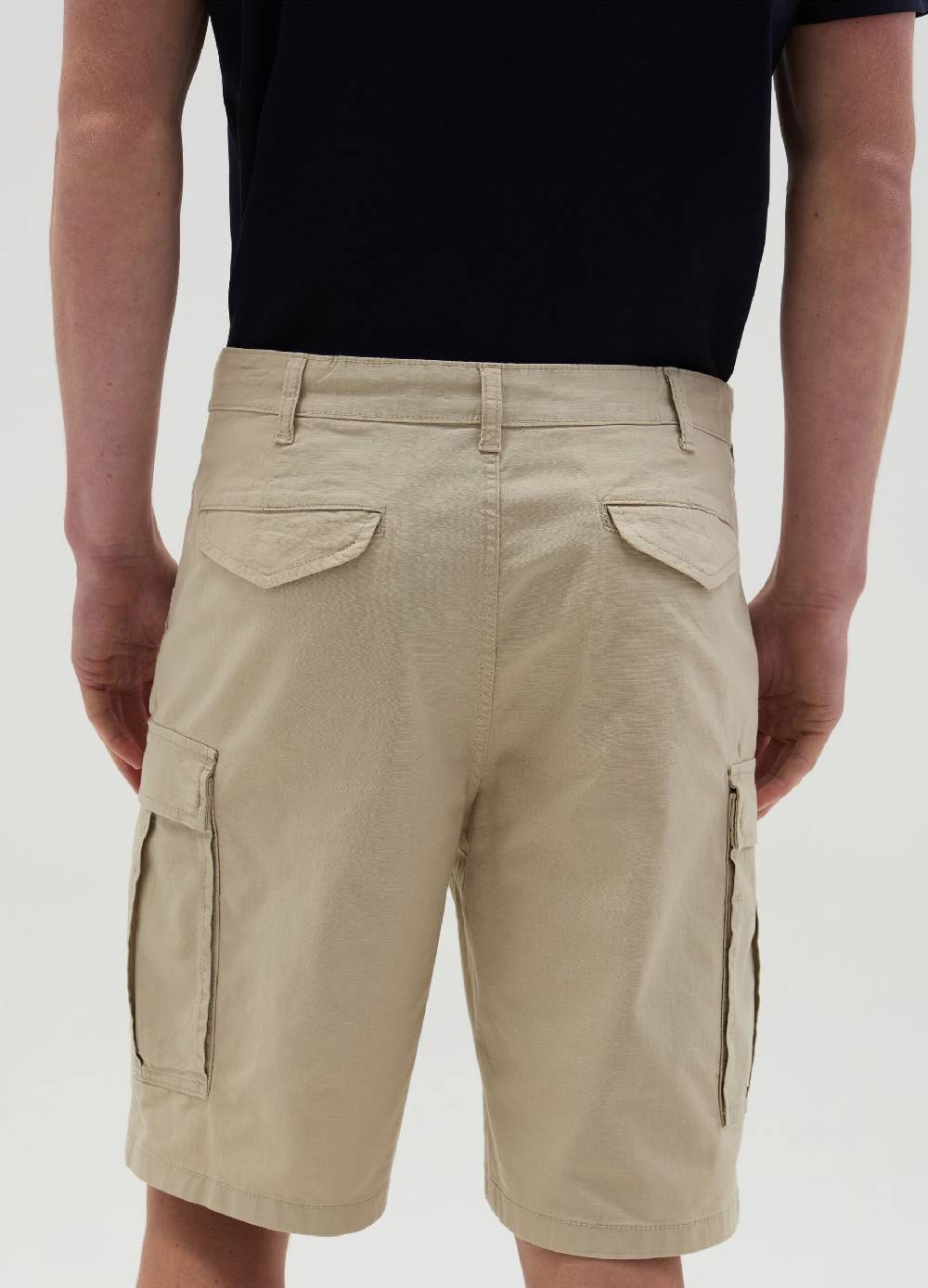 Ovs Bermuda cargo stretch con trama ripstop Vendite Flash